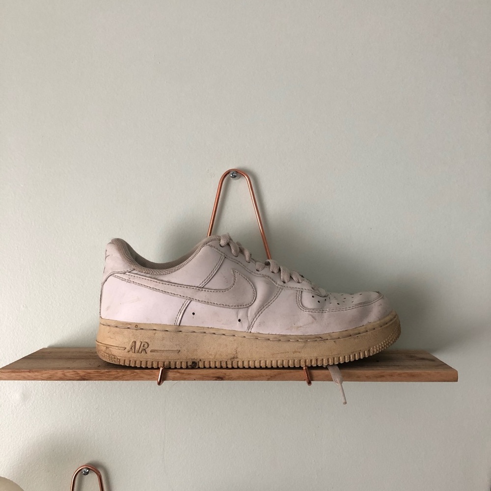 low top Nike Air Force 1s size 10